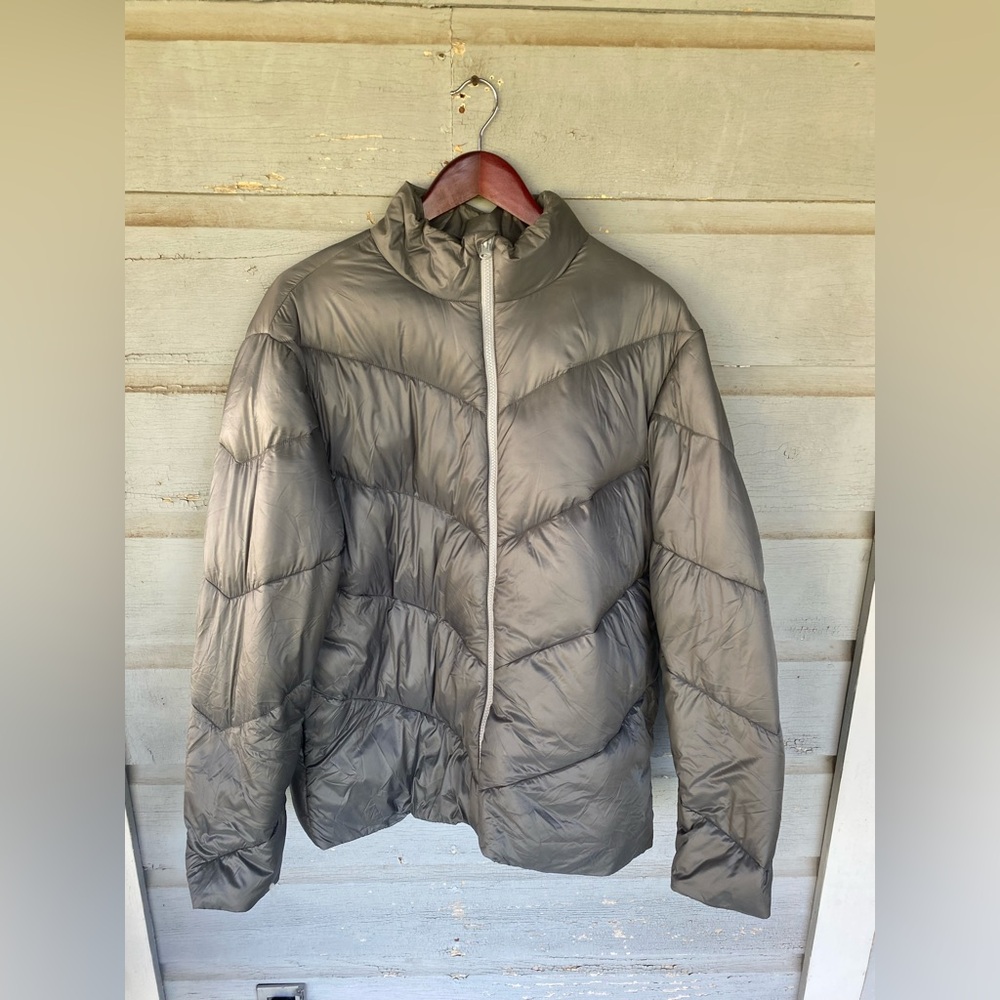 Chubbies gray Wanderer puffer coat jacket Large